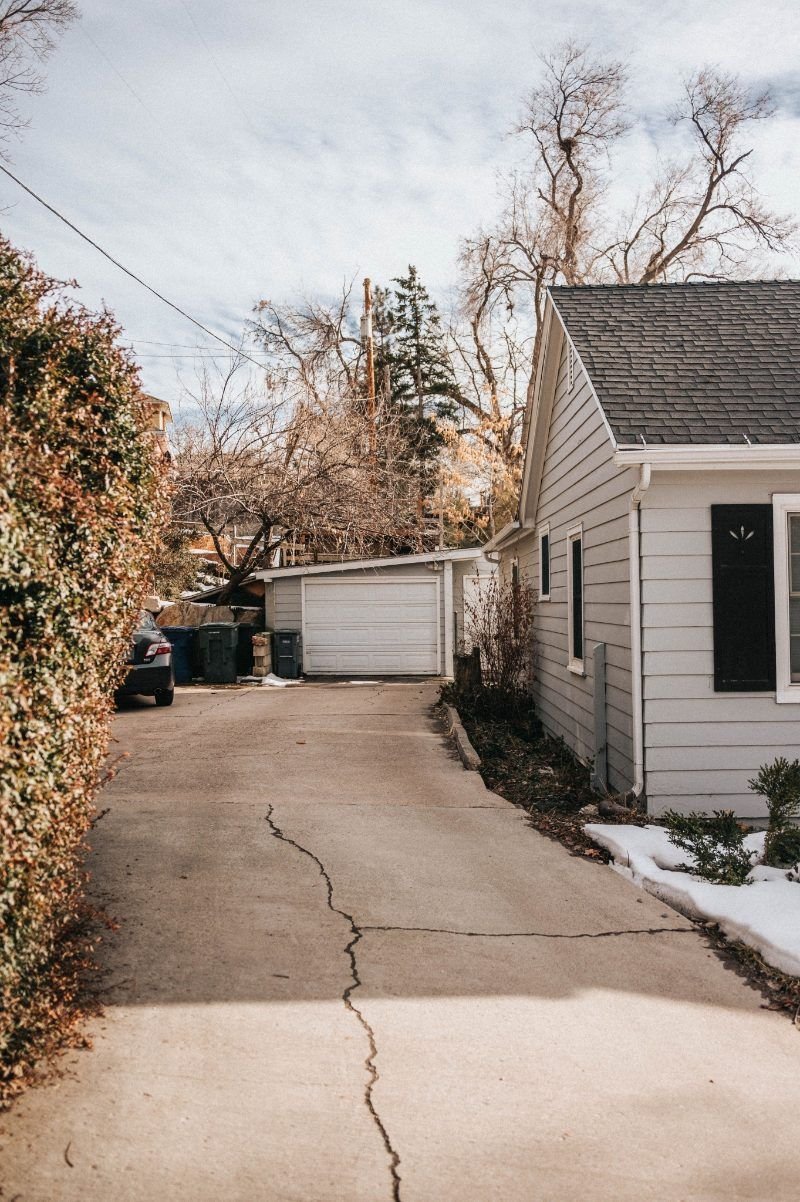 Driveway Leveling project in Omaha, Nebraska